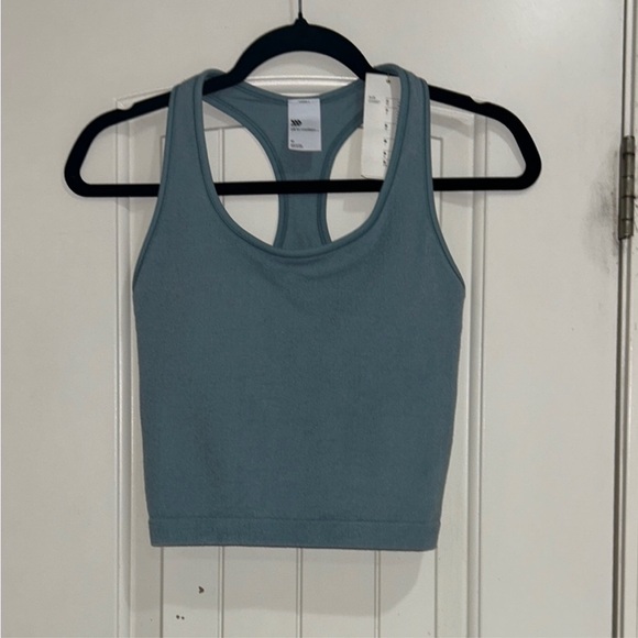 Blue Racerback Tank Top - Picture 5 of 5